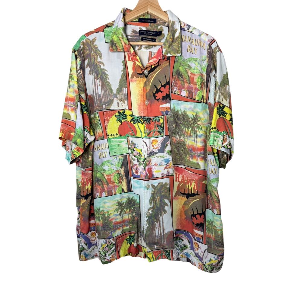 Daniel Cremieux Collection Hawaii Button Down Large